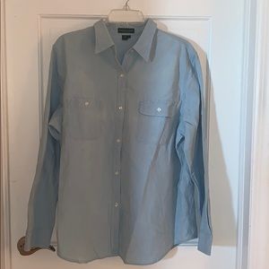 Chambray Ralph Lauren top